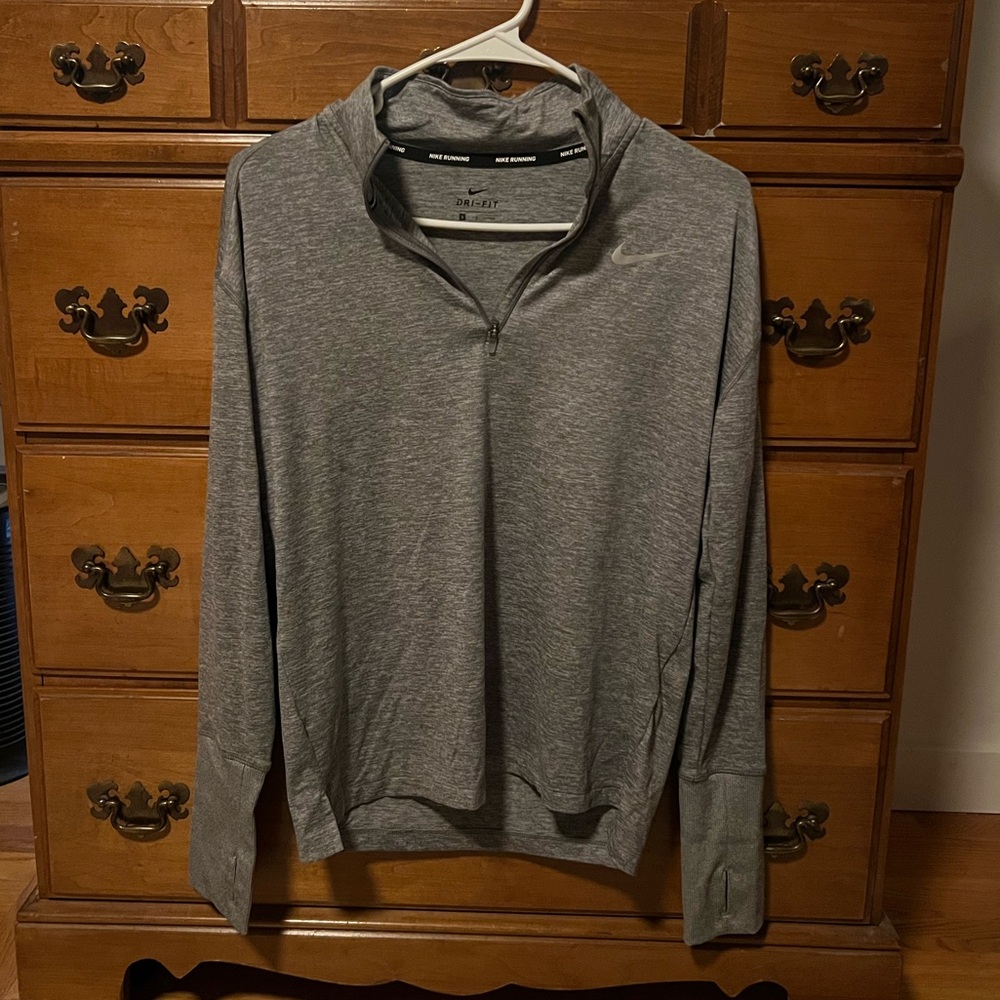 Nike Gray Quarter Zip